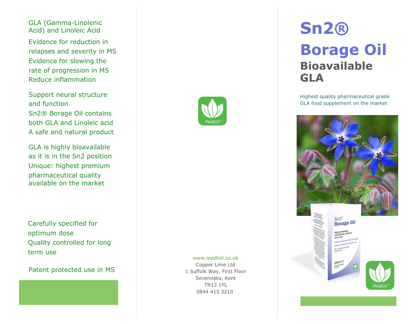 Sn2® Borage Oil
